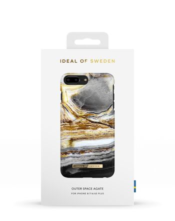 Coque Fashion iPhone 8 Plus Agate de l'espace extra-atmosphérique 5