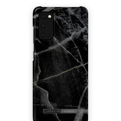 Fashion Hülle Galaxy S20 Black Thunder Marble