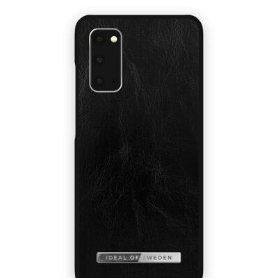 Custodia Atelier Galaxy S20 Nero Lucido Argento