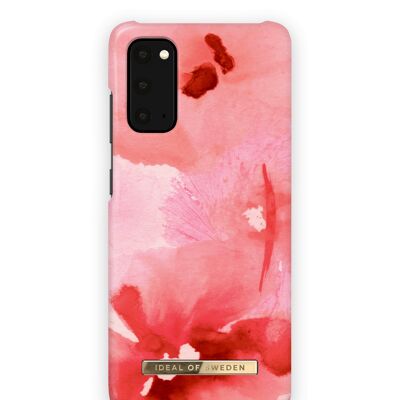 Coque Fashion Galaxy S20 Corail Blush Floral