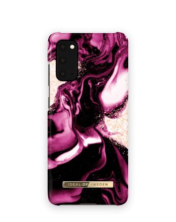 Coque Fashion Galaxy S20 Rubis Doré 1