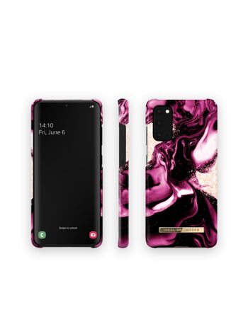 Coque Fashion Galaxy S20 Rubis Doré 5