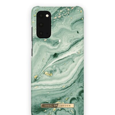 Fashion Case Galaxy S20 Mint Swirl Marble