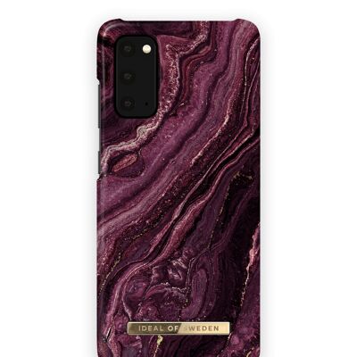 Custodia Fashion Galaxy S20 Prugna Dorata