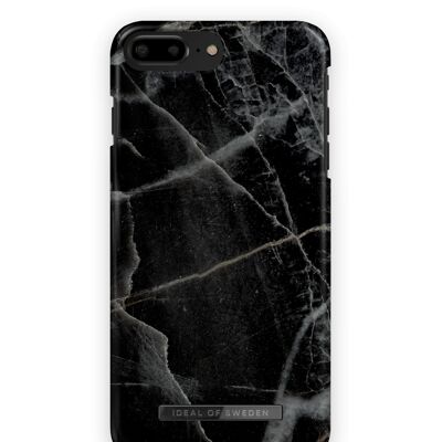 Funda Fashion iPhone 7 Plus Black Thunder Marble