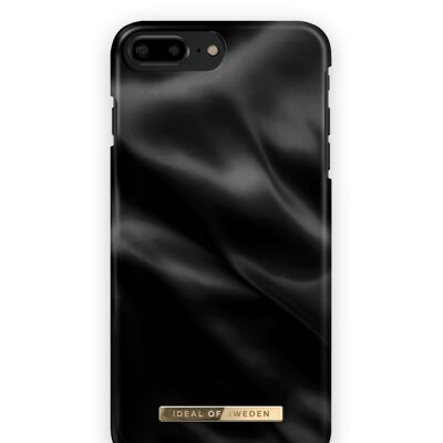 Fashion Case iPhone 7 Plus Schwarz Satin