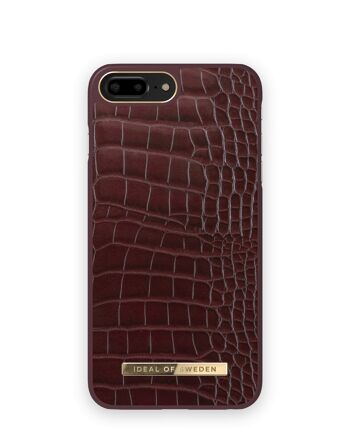 Atelier Coque iPhone 7 Plus Scarlet Croco 1