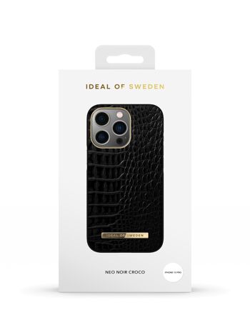 Atelier Coque iPhone 13 Pro Neo Noir Croco 6