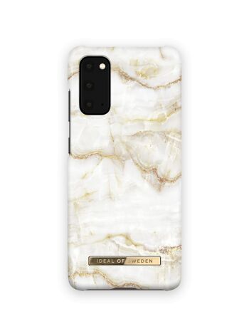 Coque Fashion Galaxy S20 Golden Pearl Marble 1