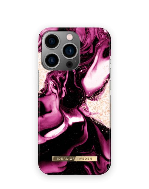 Fashion Case iPhone 13 Pro Golden Ruby