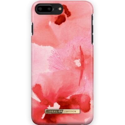Fashion Case iPhone 7 Plus Coral Blush Floral
