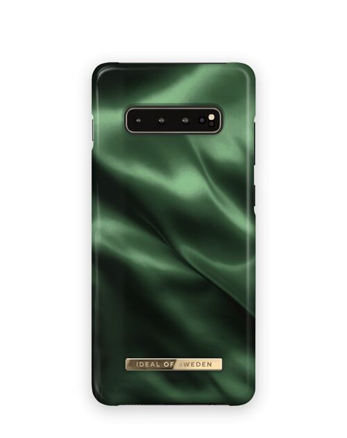 Fashion Case Galaxy S10+ Emerald Satin