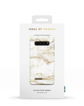 Coque Fashion Galaxy S10 + Golden Pearl Marble 6