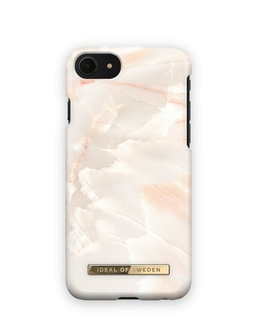 Fashion Case iPhone 8 Rose Pearl Marble