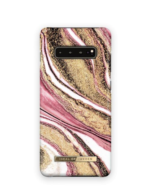 Fashion Case Galaxy S10P Cosmic Pink Swirl