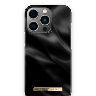 Custodia alla moda per iPhone 13 Pro nera satinata