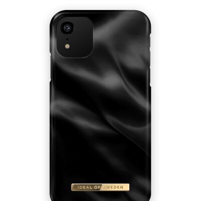 Fashion Case iPhone XR Black Satin
