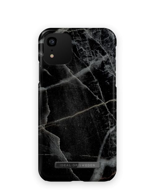 Fashion Case iPhone XR Black Thunder Marble