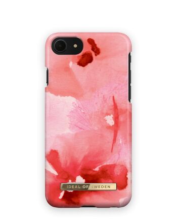 Coque Fashion iPhone 8 Corail Blush Floral 1