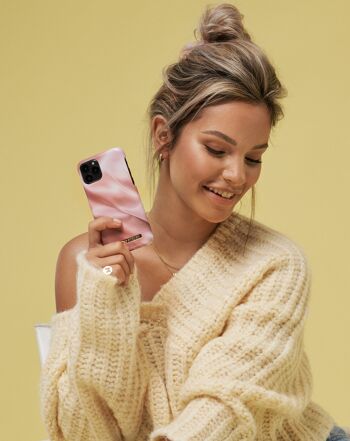 Coque Fashion iPhone XR Rose Satin 4