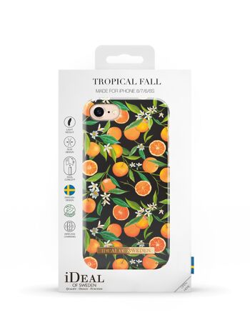 Coque Fashion iPhone 8 Tropical Fall 5