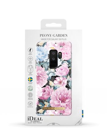 Coque tendance Galaxy S9 Plus Pivoine Jardin 5