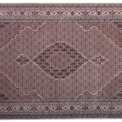 Tabriz 302x202 tappeto annodato a mano 200x300 multicolore orientale a pelo corto Tappeto orientale