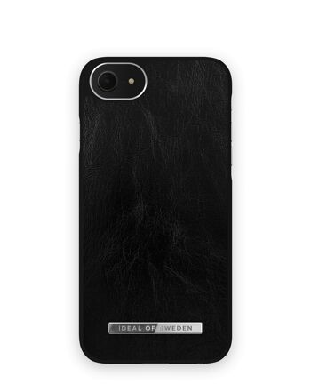 Atelier Coque iPhone 6 / 6S Noir Brillant Argenté 1