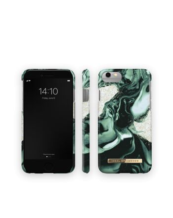 Coque Fashion iPhone 6 / 6S Marbre Olive Doré 5