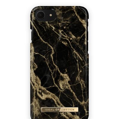 Fashion Case iPhone 7 Marmo Fumé Dorato