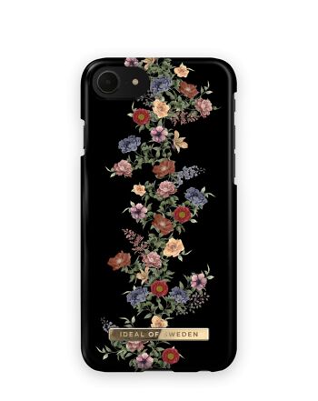 Coque Fashion iPhone 7 Floral Foncé 1