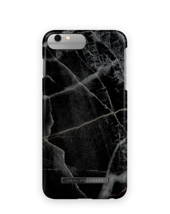 Coque Fashion iPhone 6 / 6S Plus Black Thunder Marble 1