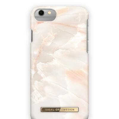 Custodia alla moda per iPhone 6 / 6S in marmo rosa perla