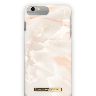 Custodia alla moda per iPhone 6 / 6S Plus marmo rosa perla