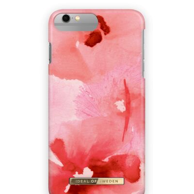 Fashion Case iPhone 6 / 6S Plus Coral Blush Floral