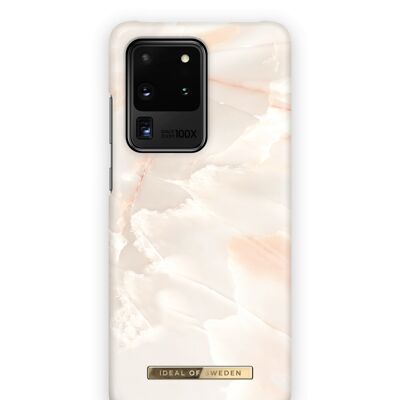Fashion Hülle Galaxy S20 Ultra Rose Pearl Marble