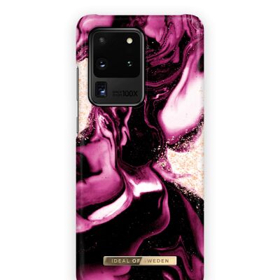 Estuche de moda Galaxy S20 Ultra Golden Ruby