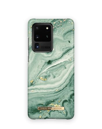 Coque Fashion Galaxy S20 Ultra Mint Swirl Marbre 1