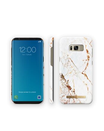 Coque Fashion Galaxy S8 Plus Carrara Or 7