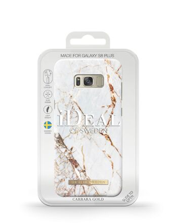 Coque Fashion Galaxy S8 Plus Carrara Or 8