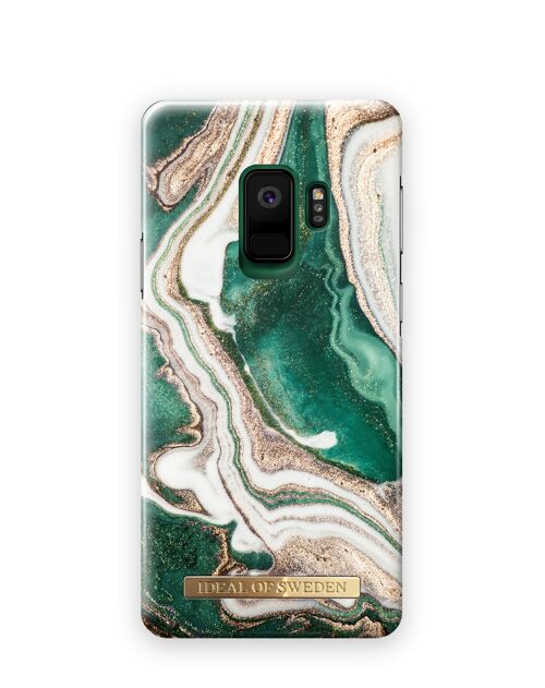 Fashion Case Galaxy S9 Golden Jade Marble