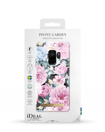 Coque Fashion Galaxy S9 Pivoine Jardin 5