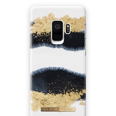 Fashion Case Galaxy S9 Glänzendes Lakritz