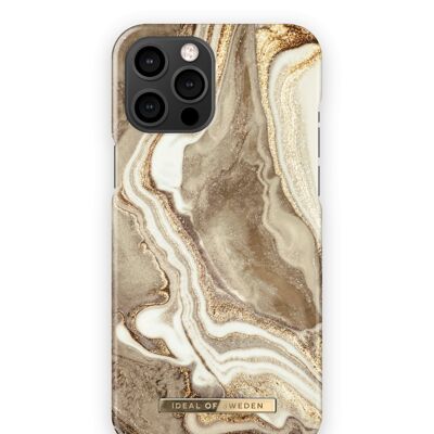 Fashion Case iPhone 12 Pro Max Golden Sand Marble