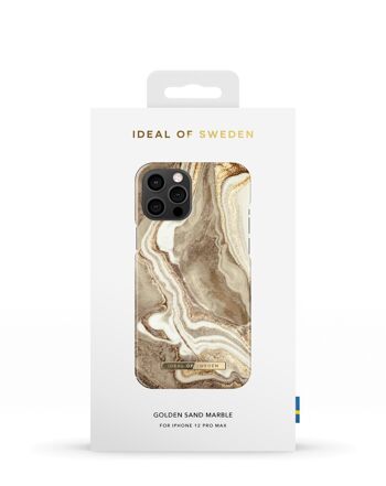 Coque Fashion iPhone 12 Pro Max Golden Sand Marble 6