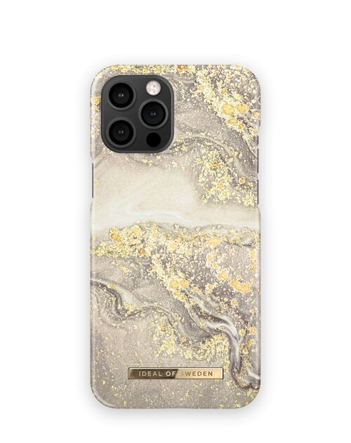 Fashion Case iPhone 12 Pro Max Sparkle Greige Marble