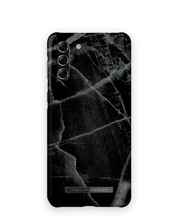 Coque Fashion Galaxy S21 Plus Black Thunder Marble 1