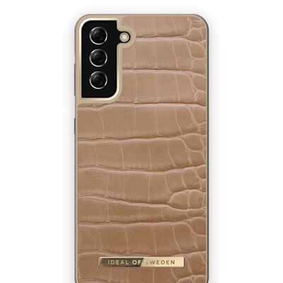 Funda Atelier Galaxy S21 Plus Camel Croco