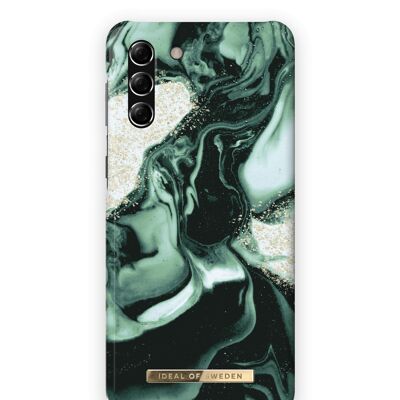 Fashion Case Galaxy S21 Plus Golden Olive Marble
