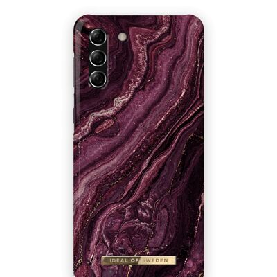 Coque Fashion Galaxy S21 Plus Prune Dorée